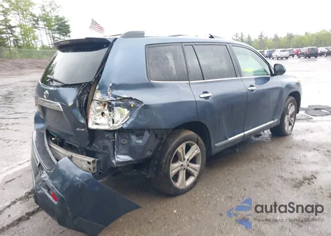 2012 Toyota Highlander Limited V6 z USA, uszkodzony, nr VIN 5TDDK3EH8CS173407